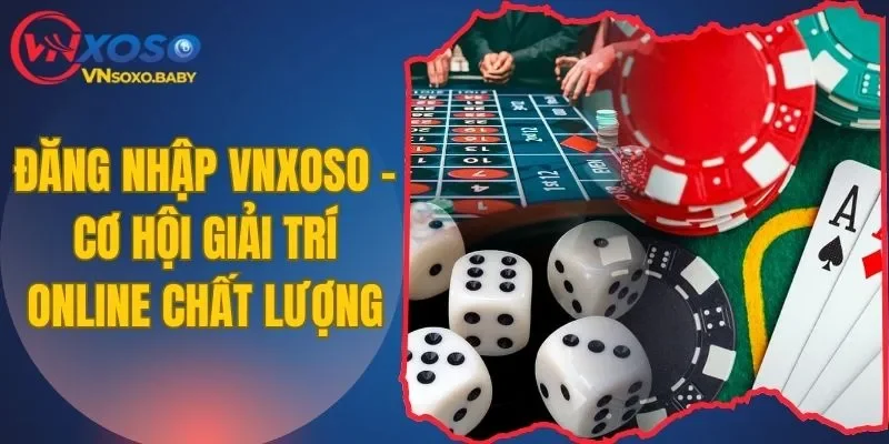 đăng nhập VNSOXO