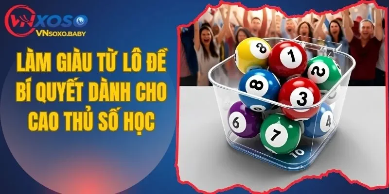 Làm giàu từ lô đề